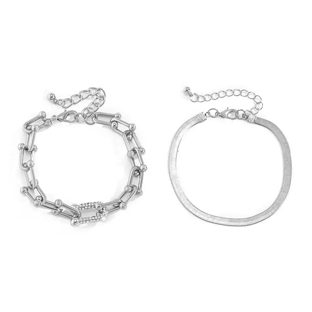 Maelys – Ensemble de Bracelets Chaîne & Serpent
