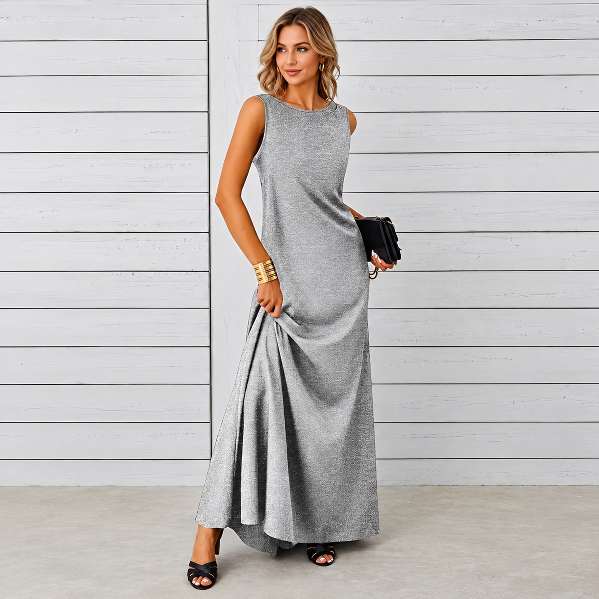Saranna - Robe Longue Stylée pour Femmes