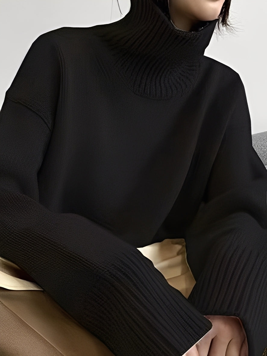 Yvette - Pull col roulé pour femmes