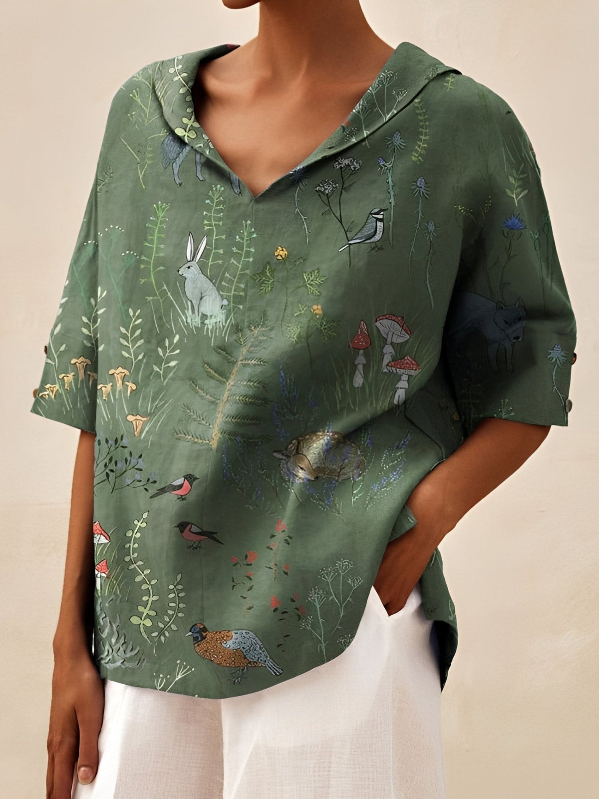 Angie - Blouse ample et décontractée pour femmes