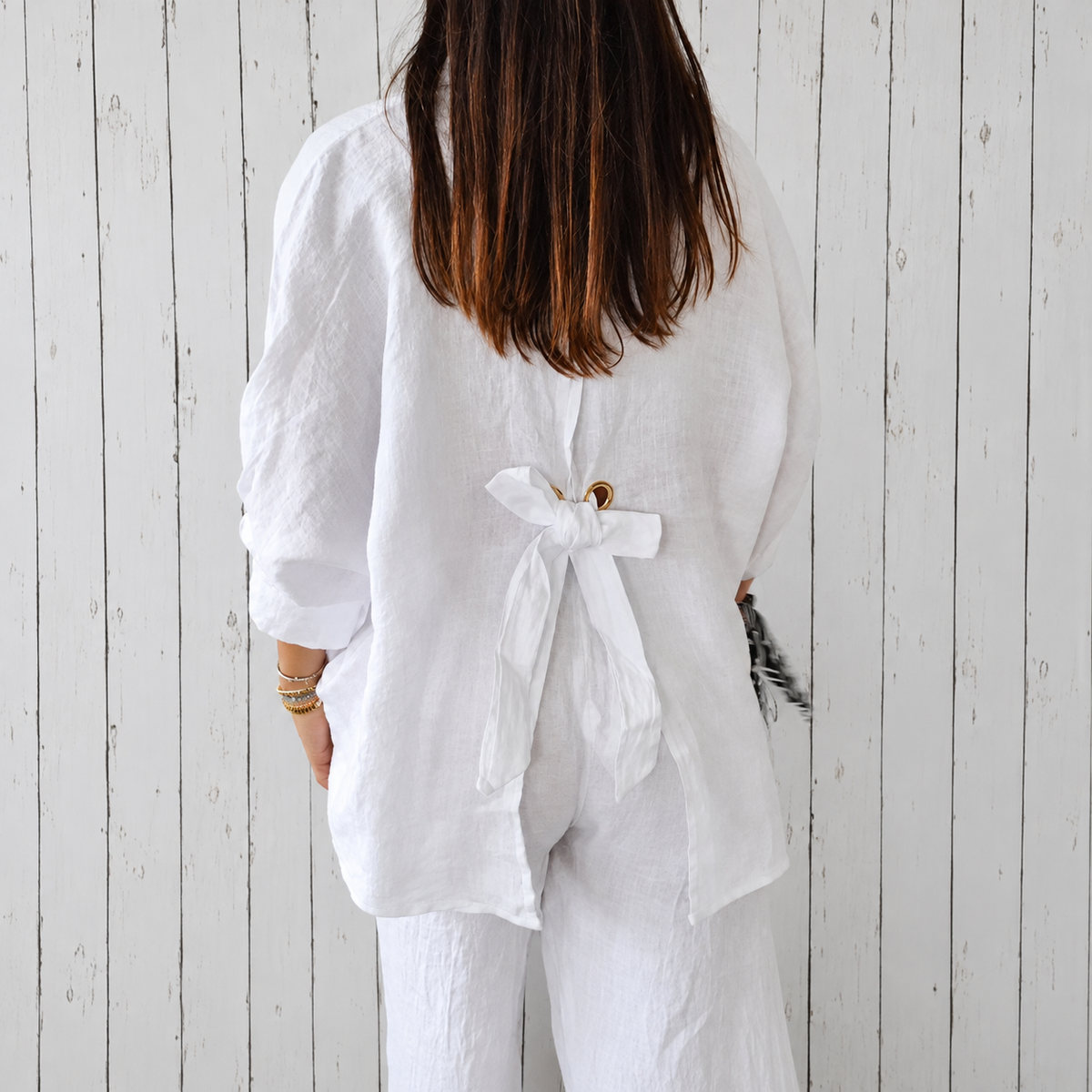 Madison - Blouse Élégante au Style Classique et aux Boutons