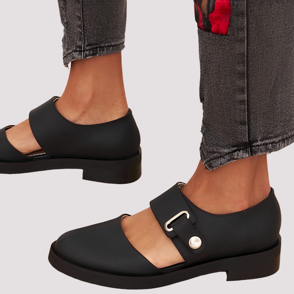 Addie - Chaussures à boucle raffinées pour femmes