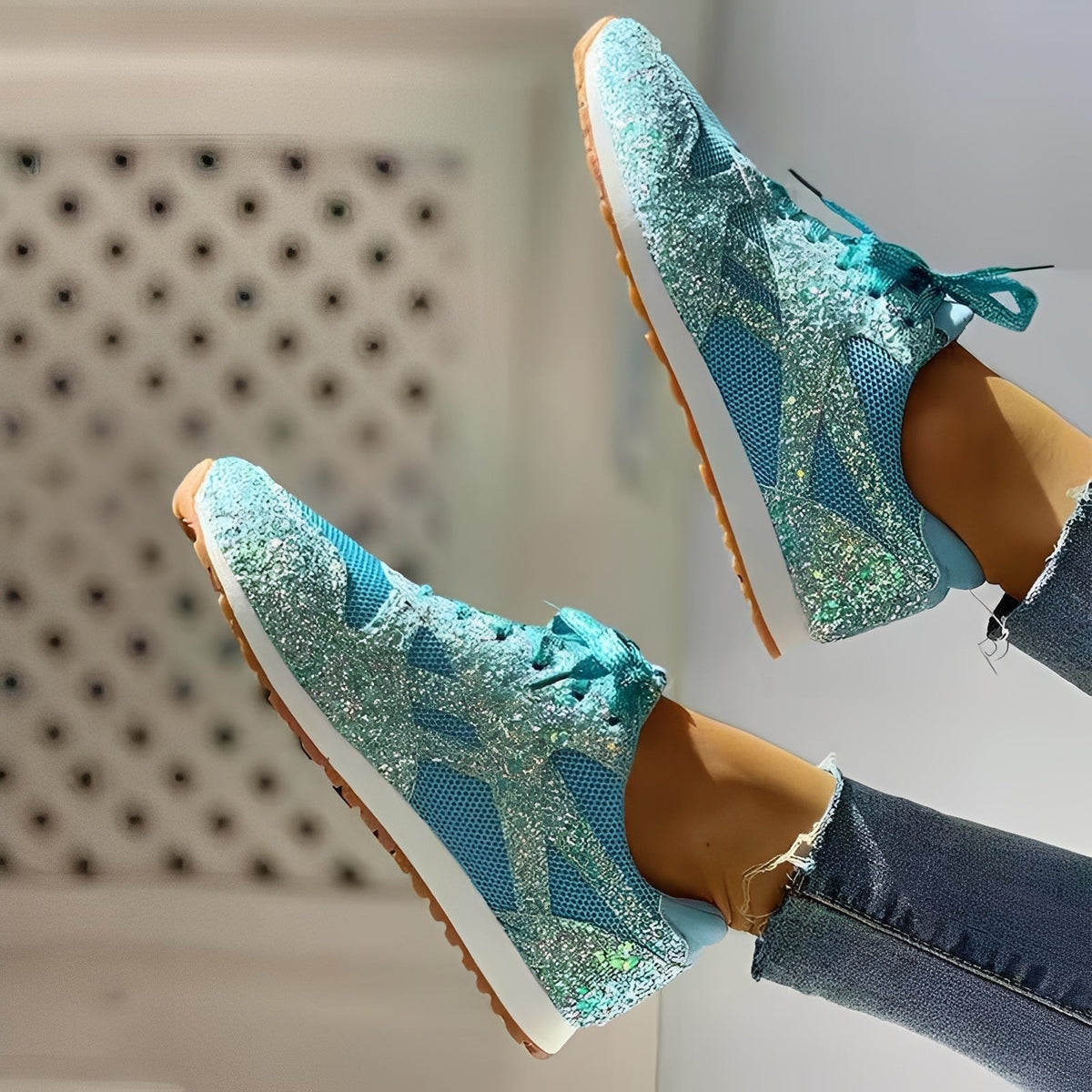 Berley - Des chaussures à paillettes raffinées pour femmes