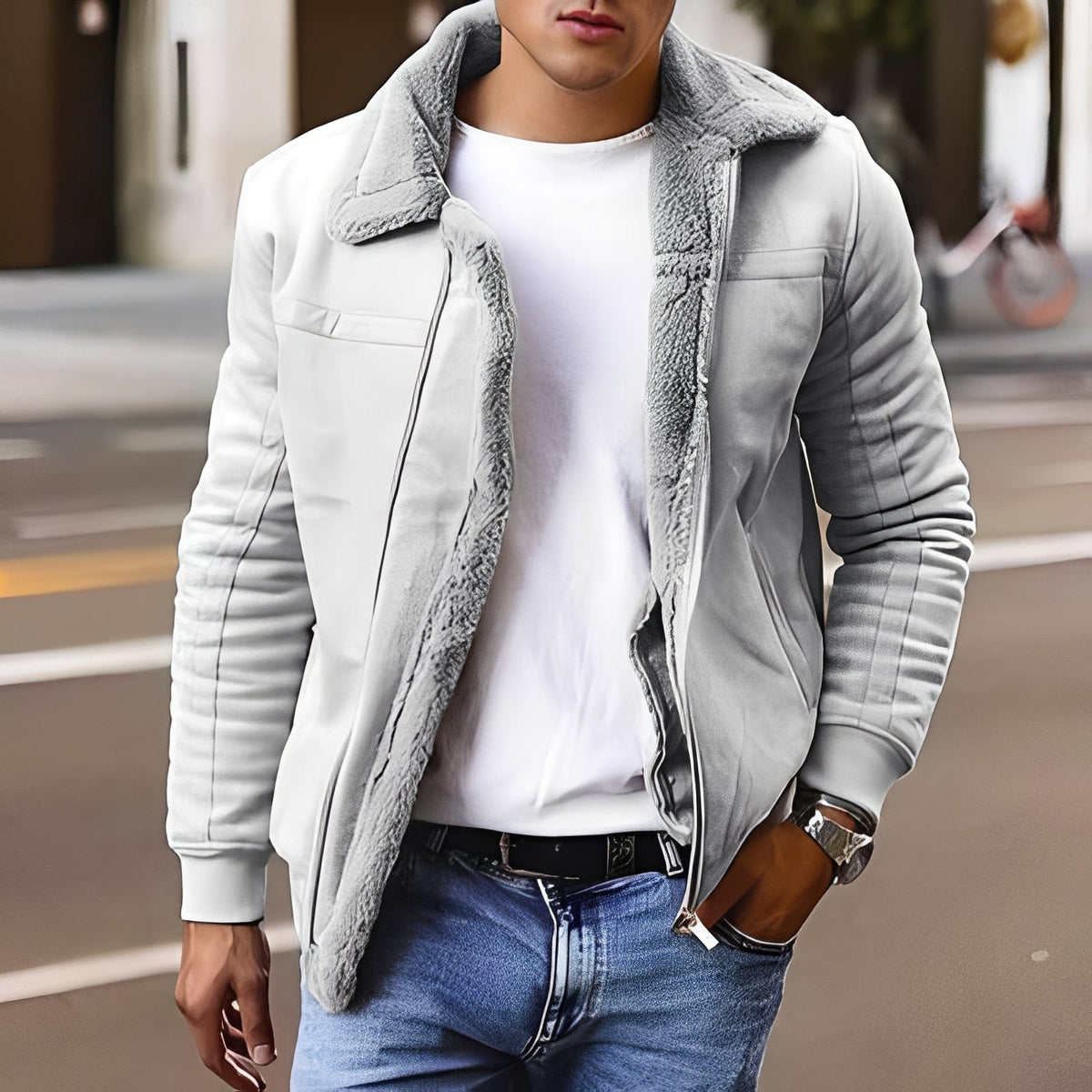 Josh - Veste épaisse et chaude pour hommes