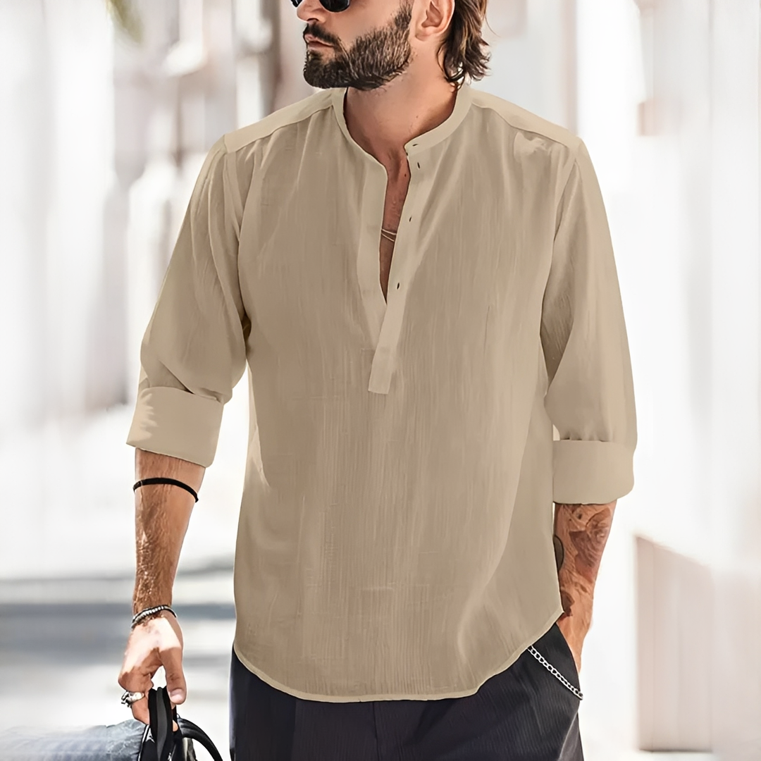 Enrico - Chemise légère et tendance pour l'été homme