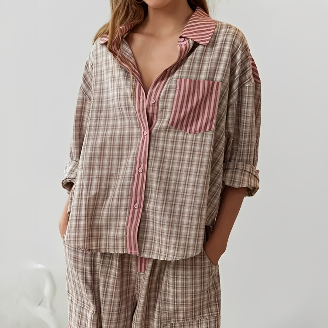Elena - Pyjama élégant deux pièces