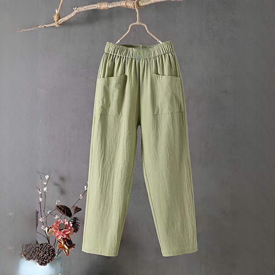 Rina - Un pantalon d'été chic pour femme