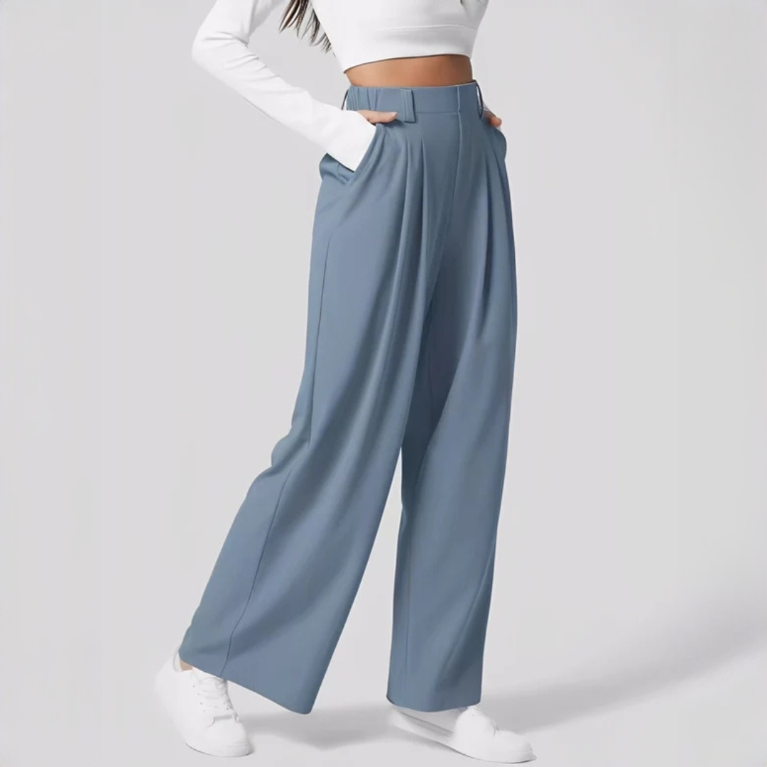 Montana - Pantalon chic à jambes larges