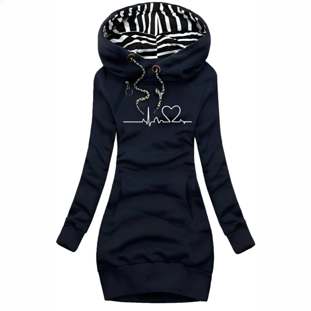 Jaidyn - Robe à capuche tendance