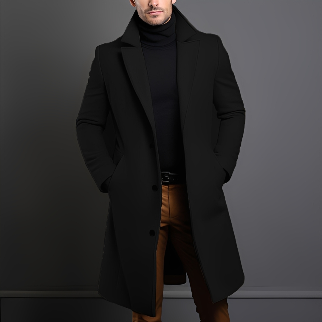 Kévin - Manteau traditionnel et chaud en surlongueur