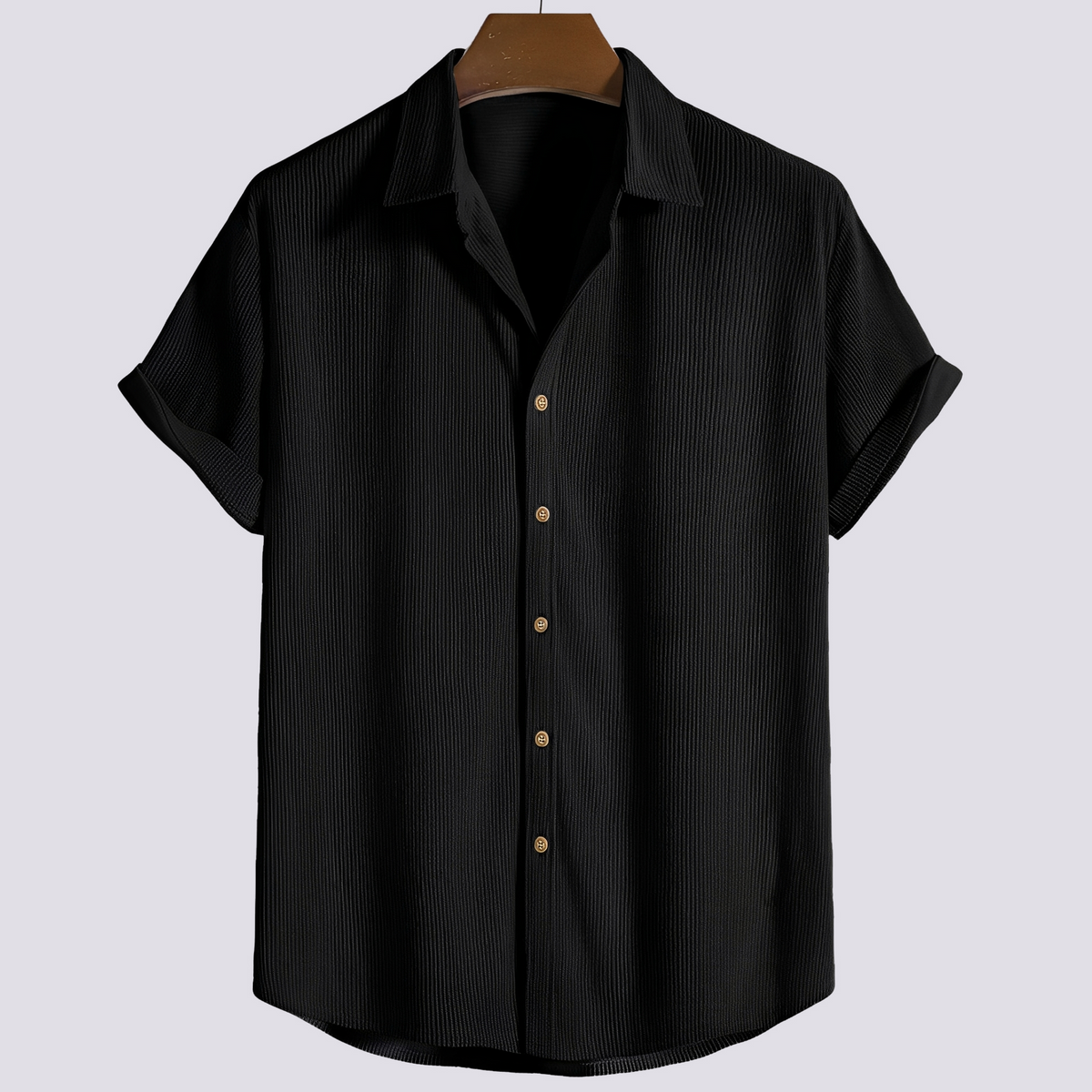 Kierce - Chemise homme à motif décontracté