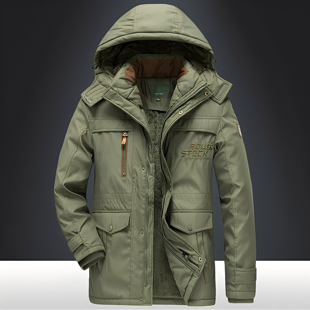 Roydon - Manteau confortable et durable avec capuche