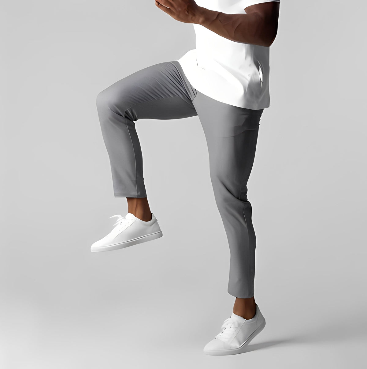 Jack - Pantalon de costume décontracté à coupe droite pour hommes