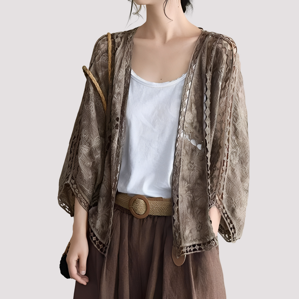 Connie - Cardigans élégants avec découpes pour femmes