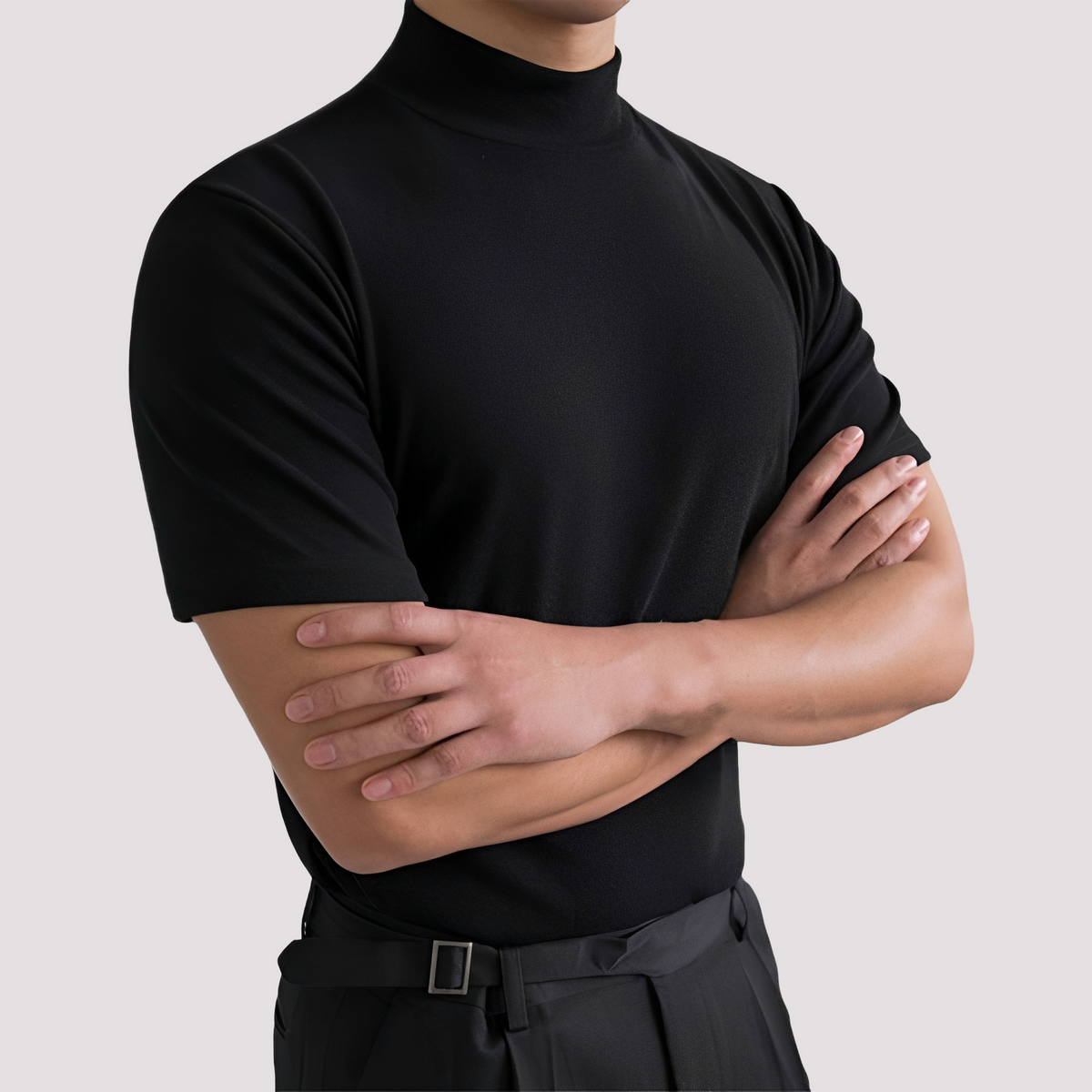 Alfie - T-shirt élégant et ajusté pour hommes