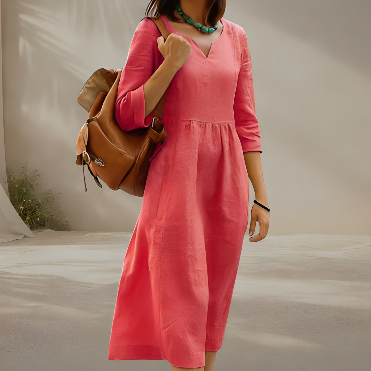Meecah - Robe d'été décontractée pour femme