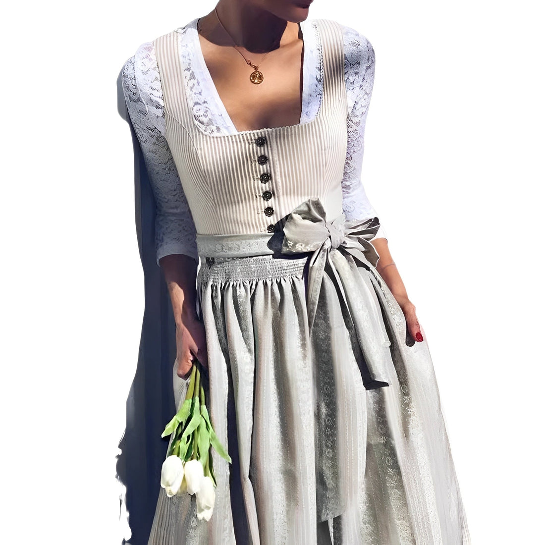 Eleanore - Dirndl chic et stylé (Doublure non incluse)