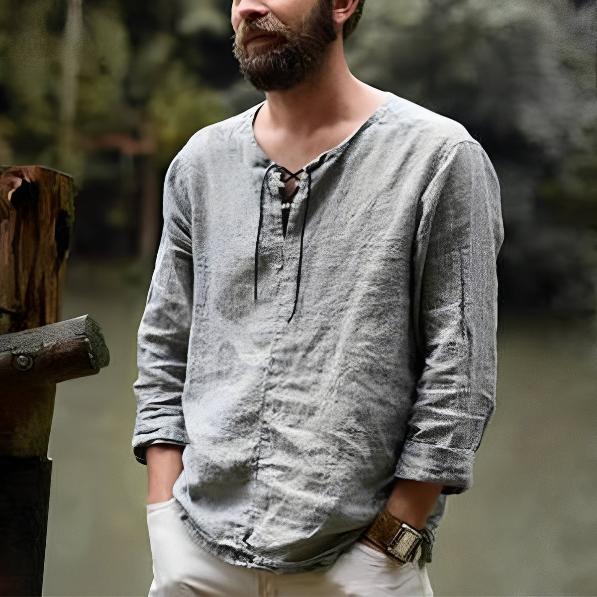 Keaton - Chemise ample et classique pour hommes