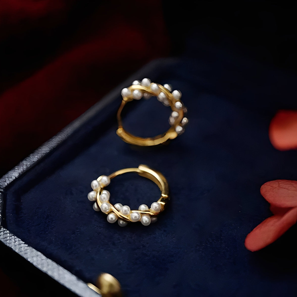 Ellie – Boucles d'oreilles en perles tressées