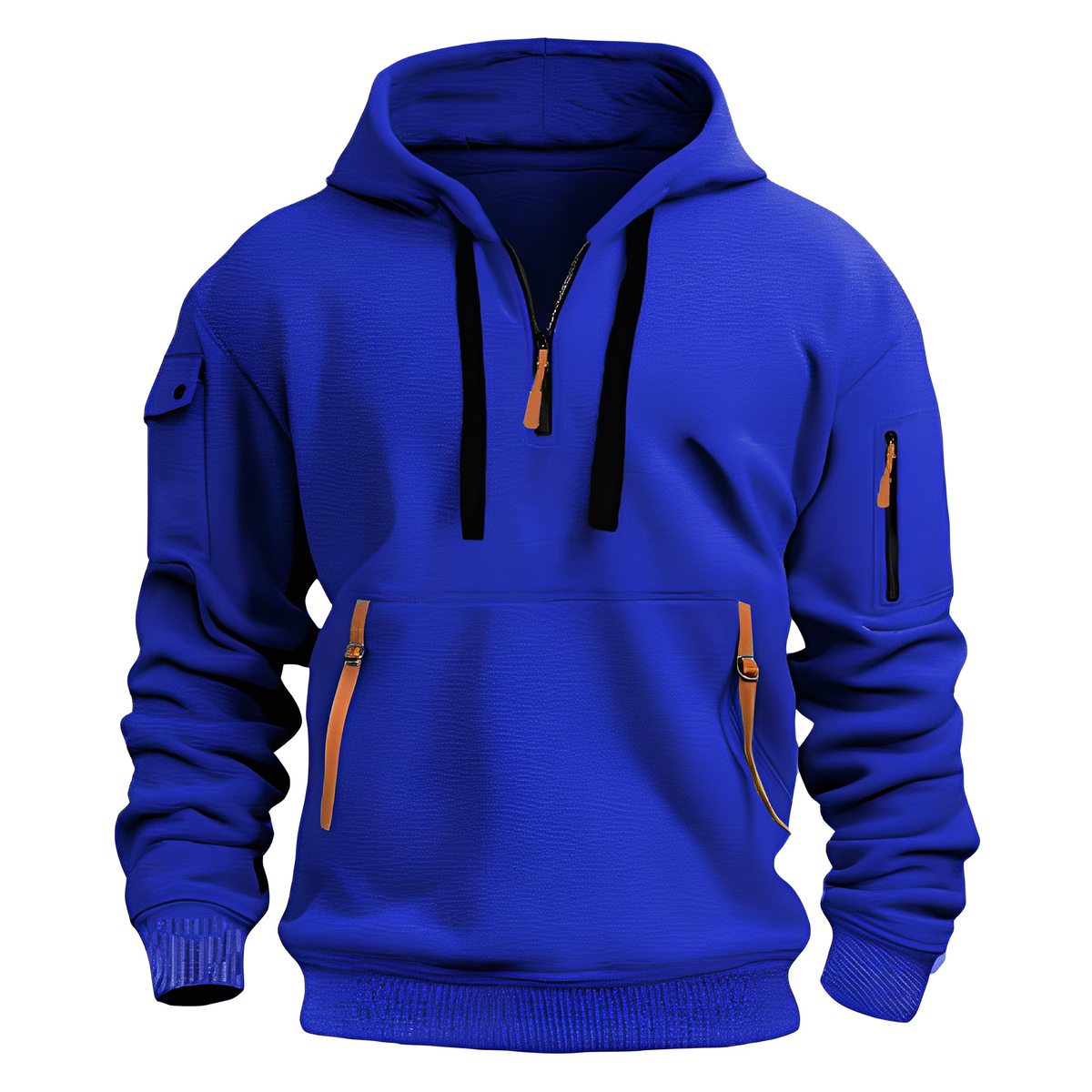Burton - Hoodie décontracté avec demi-fermeture éclair pour hommes