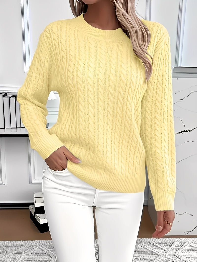 Charisse - Pull en maille décontracté pour femmes