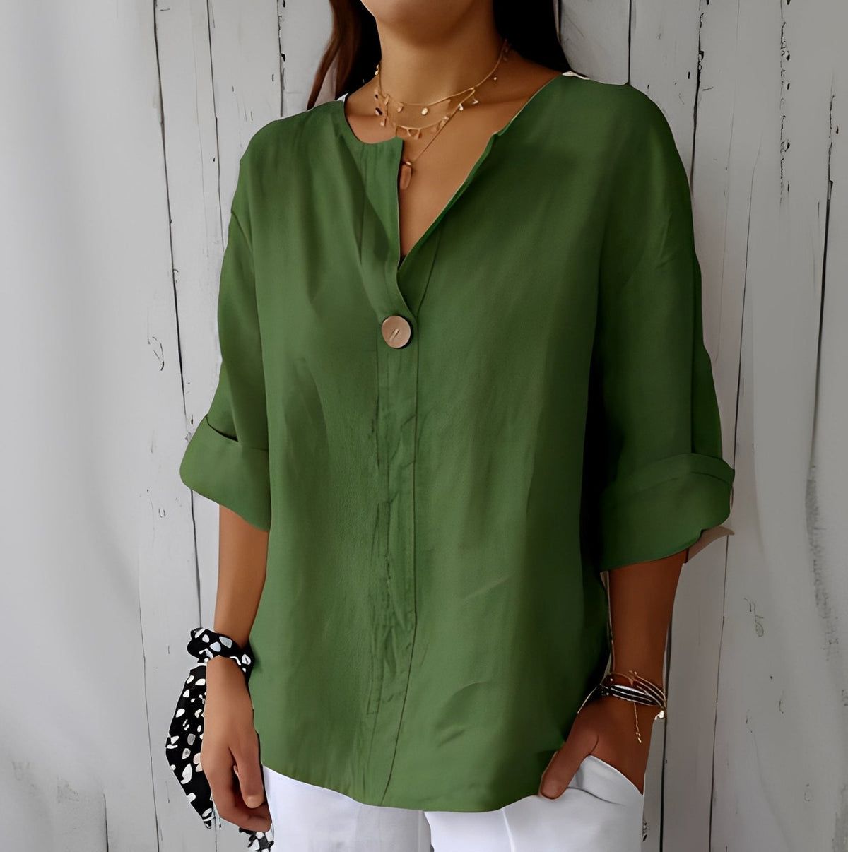 Stephanie - Blouse ample et décontractée pour femmes