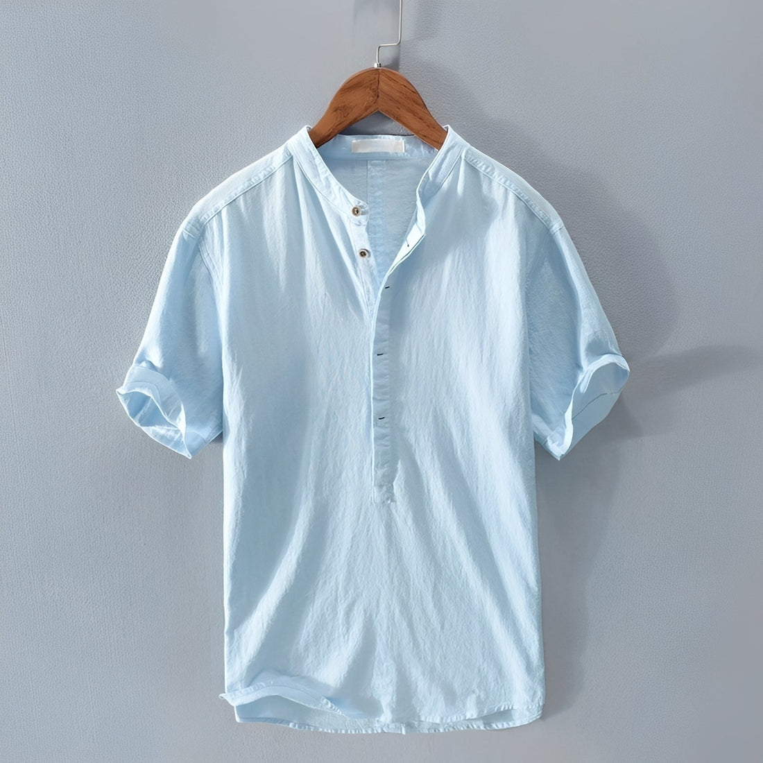 Ronald - Chemise décontractée à manches courtes pour hommes