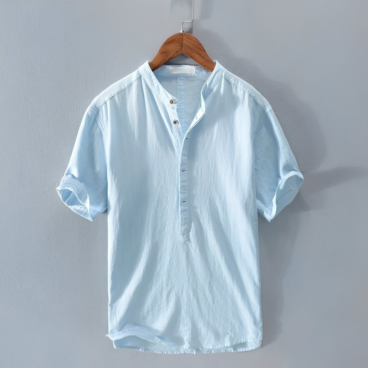 Ronald - Chemise décontractée à manches courtes pour hommes