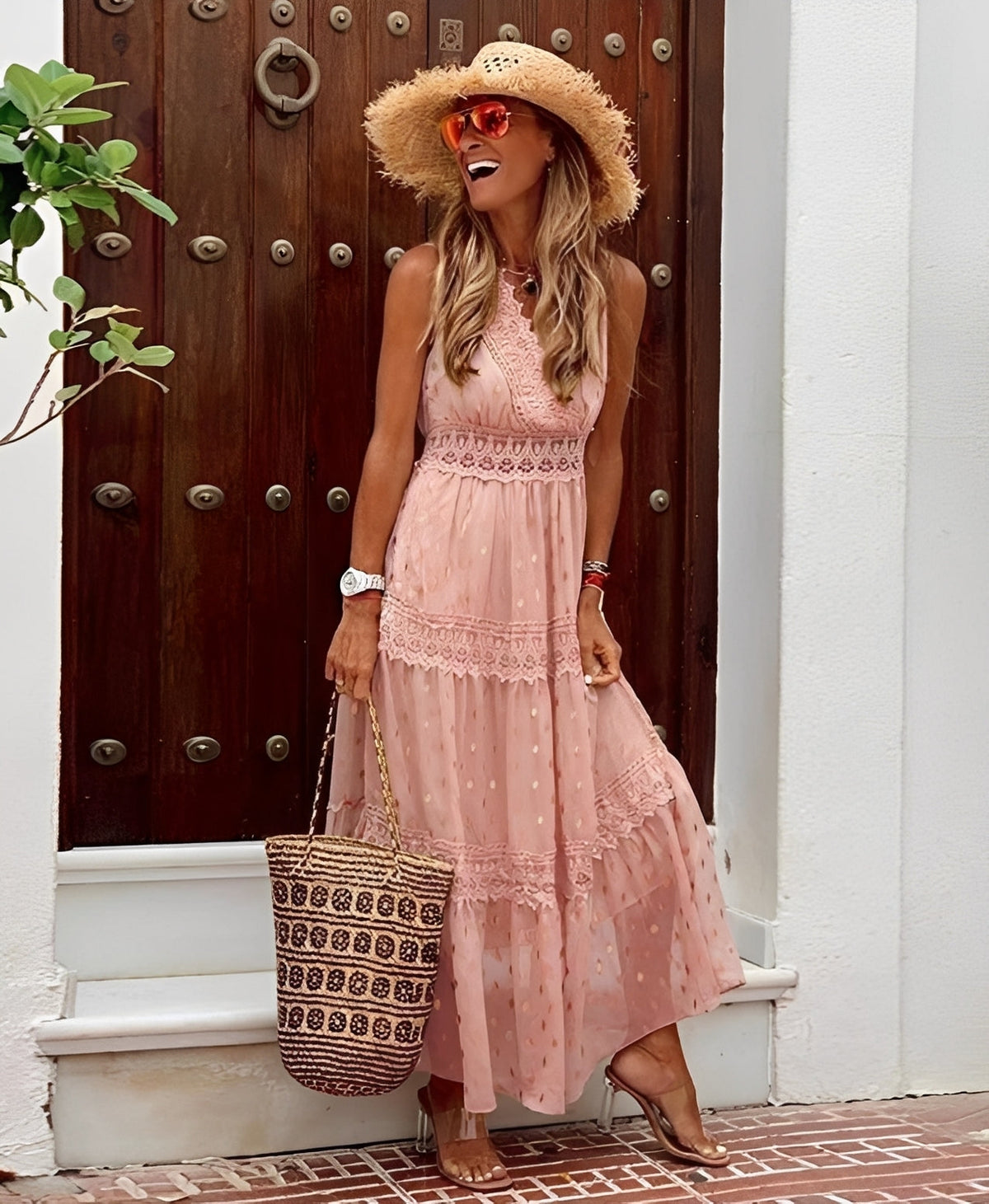 Jesse - Jupe longue chic au style bohème pour femmes