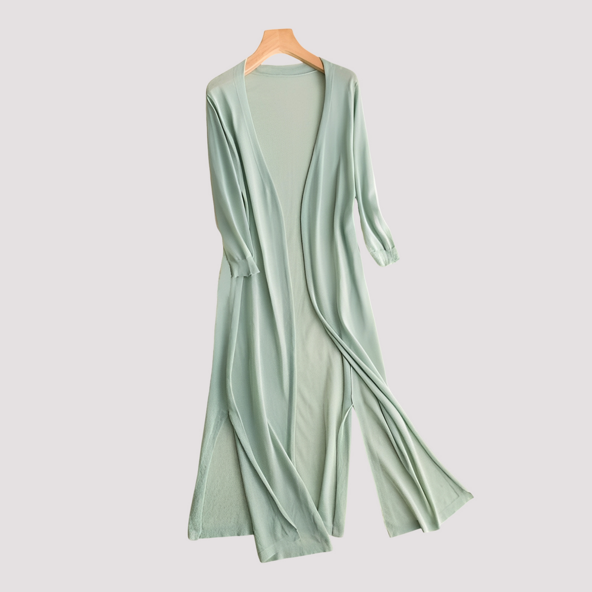 Fannie - Cardigan long décontracté pour femmes