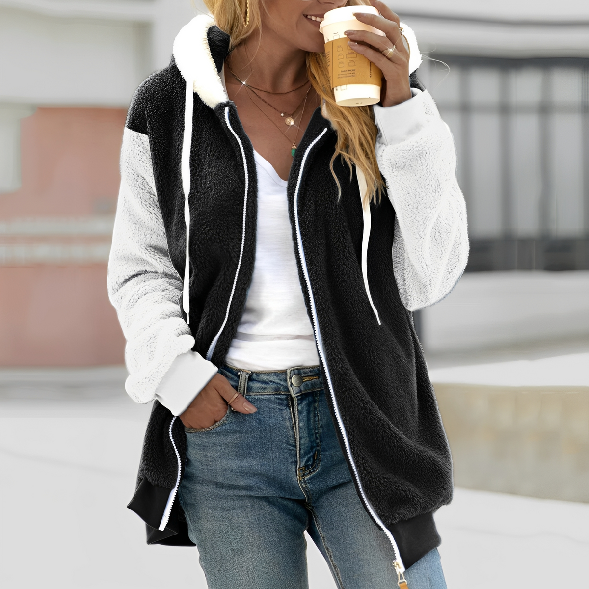 Chloe - Veste à capuche chaude pour femmes