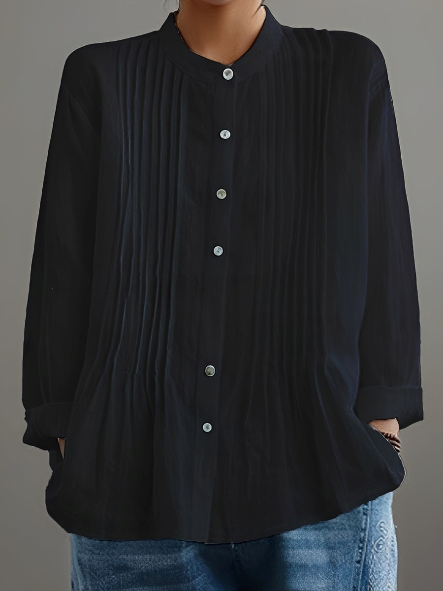 Tiphanie - T-shirt chic à manches longues pour femmes