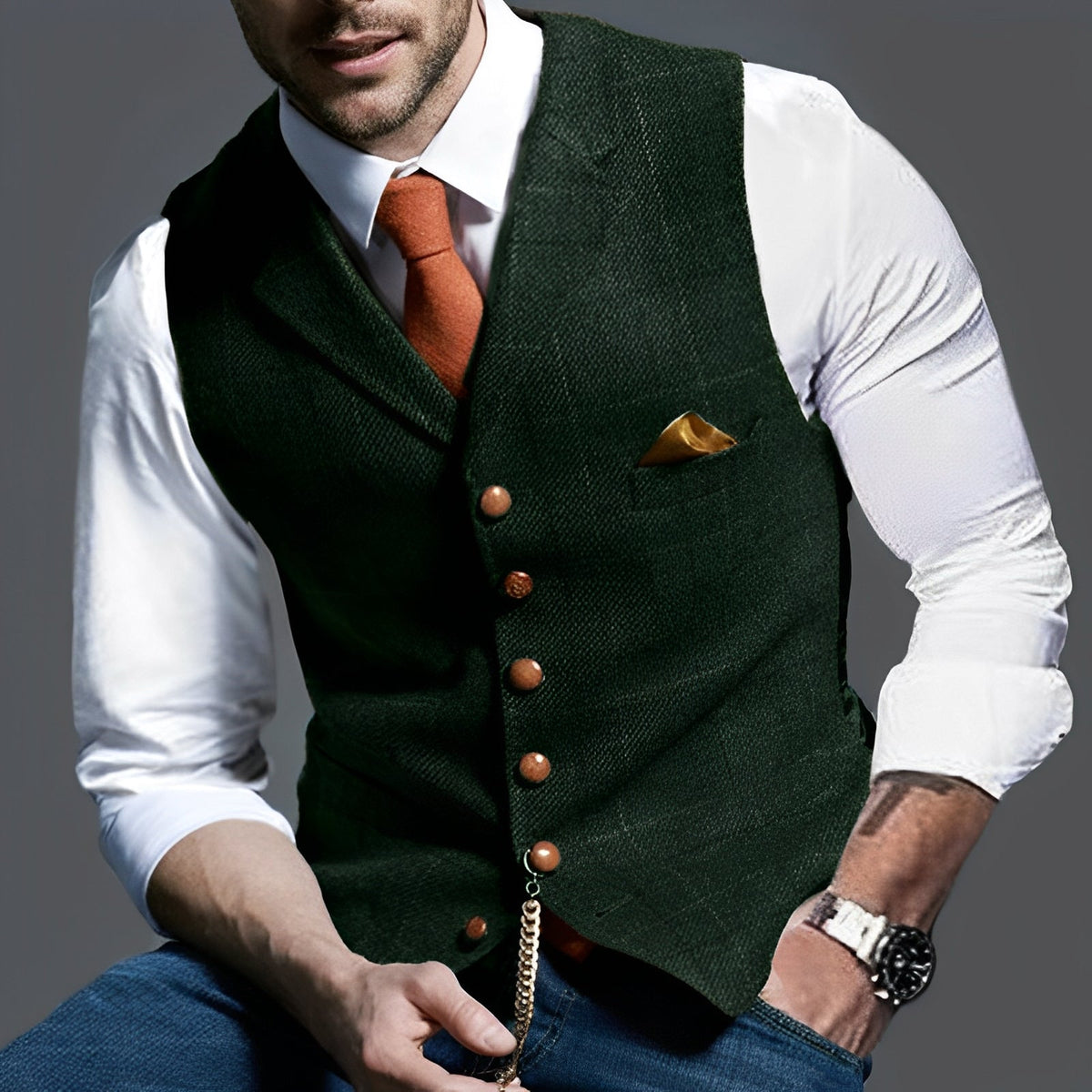 Jasper – Veste Vintage pour Hommes