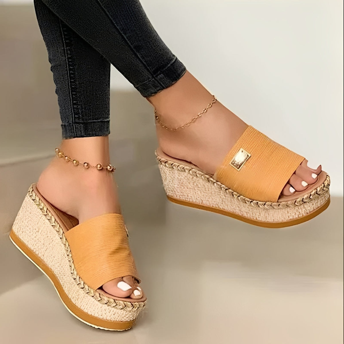 Betty - Sandales chics à semelle épaisse pour femmes