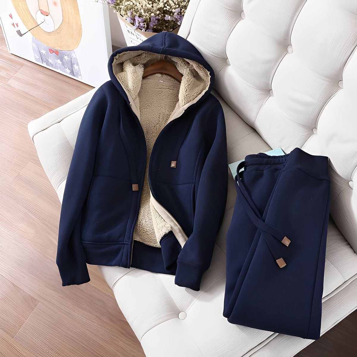 Nadine - Set pantalon élégant et douillet