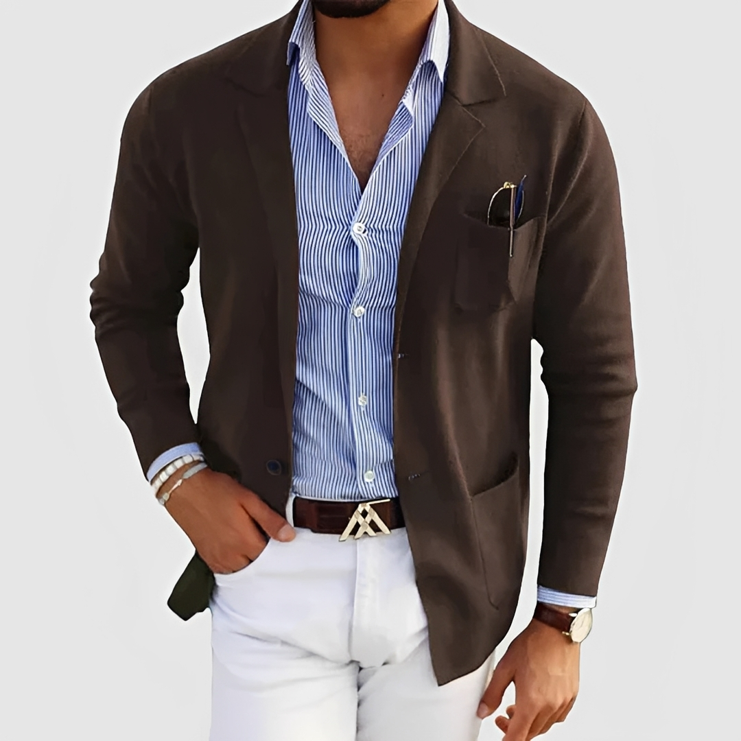 Toby - Blazer Élégant à Boutons