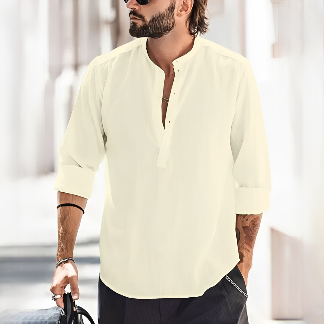 Enrico - Chemise légère et tendance pour l'été homme