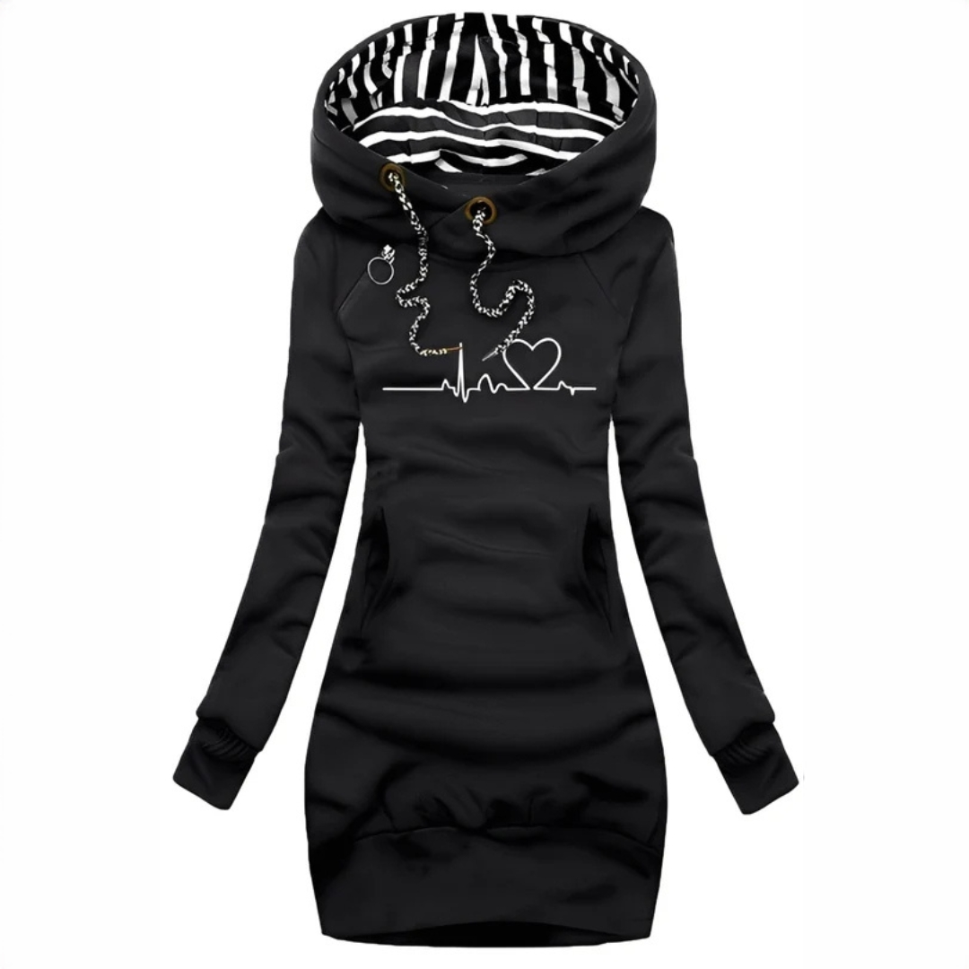 Jaidyn - Robe à capuche tendance