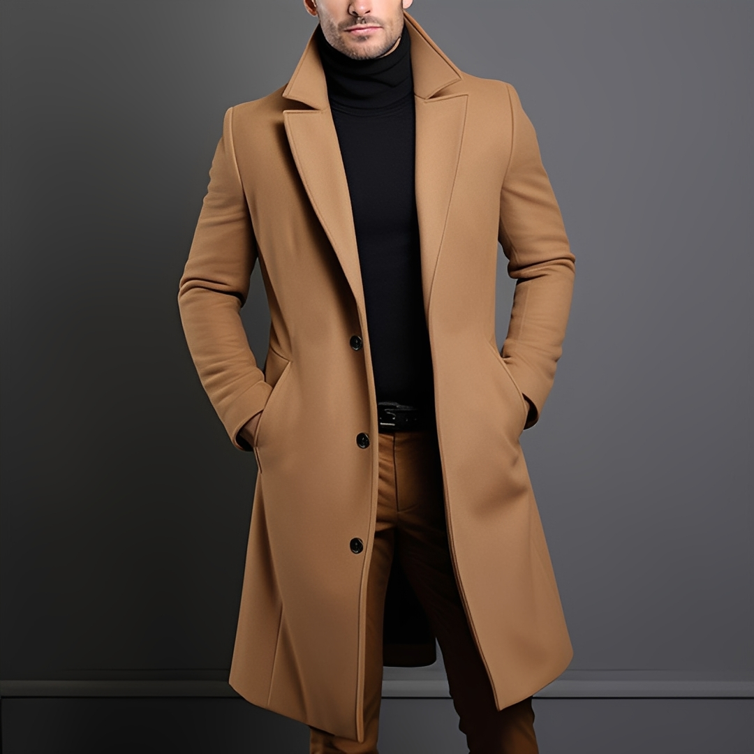 Kévin - Manteau traditionnel et chaud en surlongueur