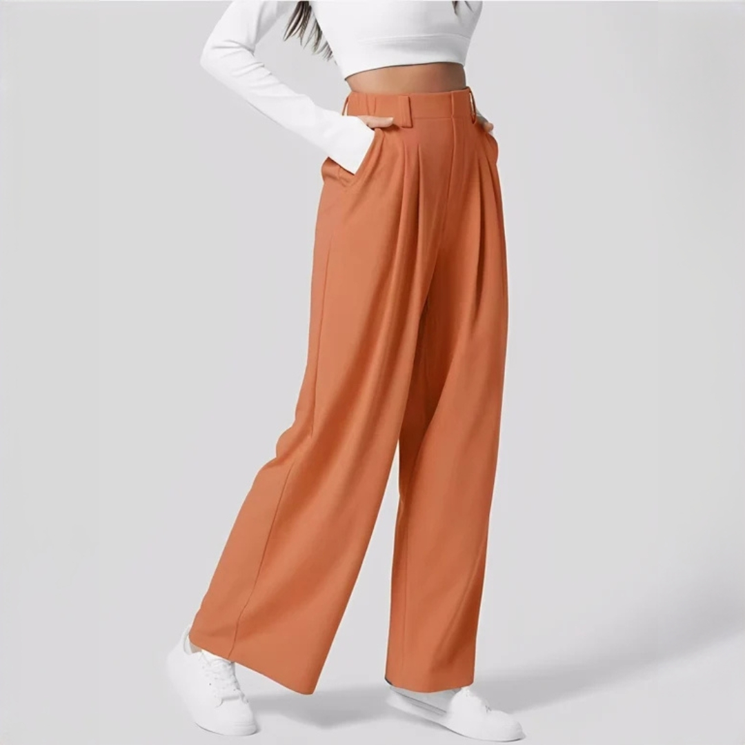 Montana - Pantalon chic à jambes larges
