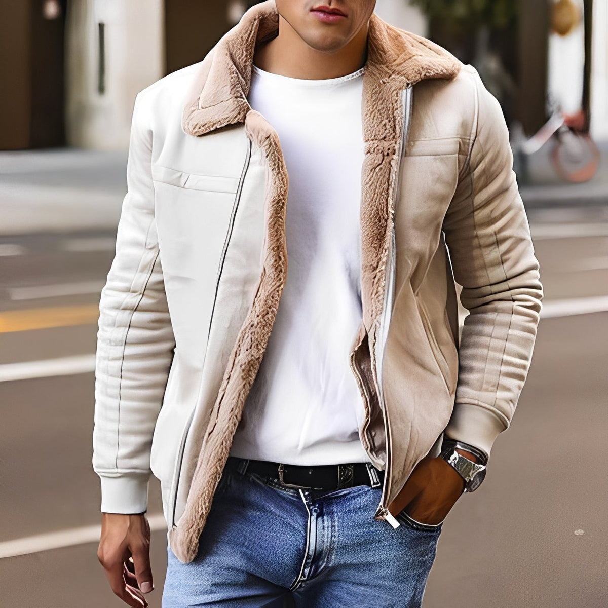 Josh - Veste épaisse et chaude pour hommes