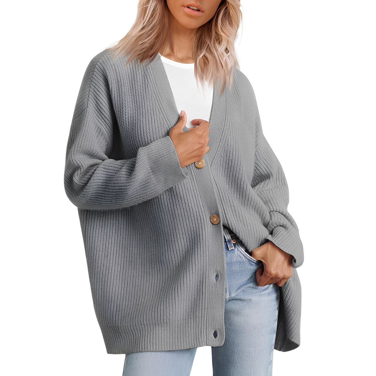 Christal - Pull chaud à coupe ample