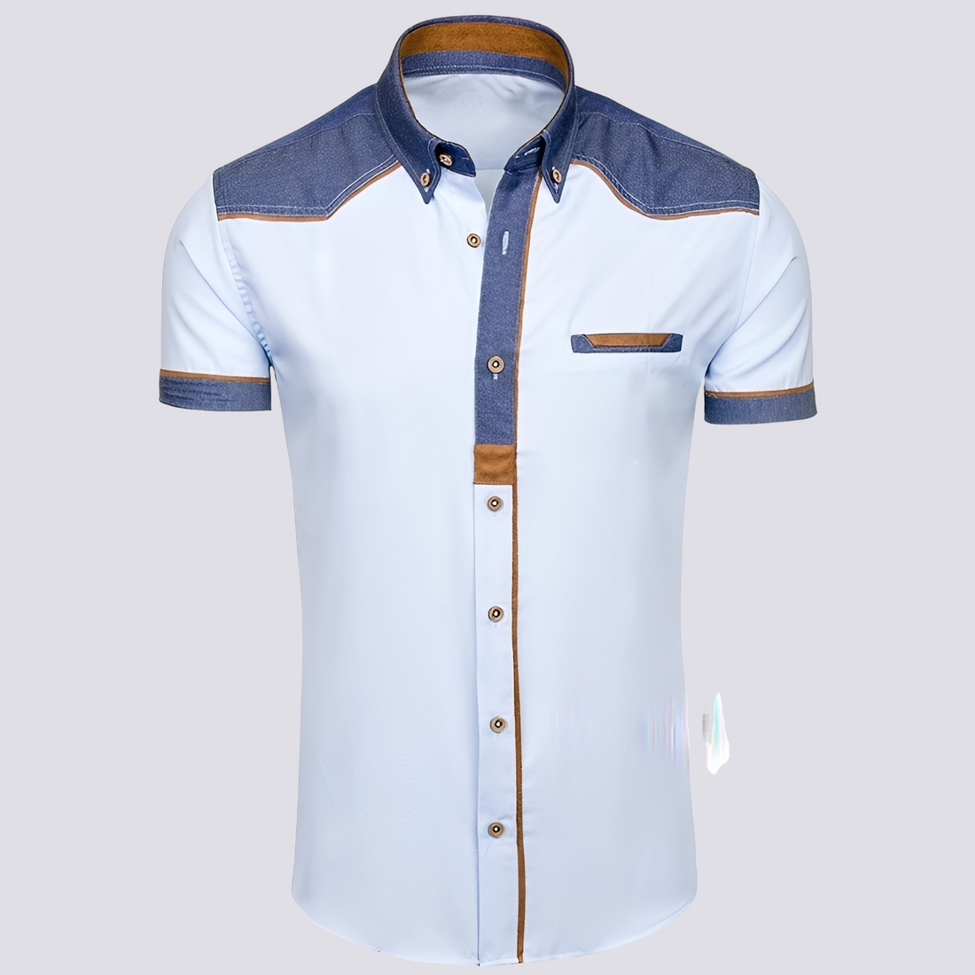 Frank - Polo en denim élégant pour femmes