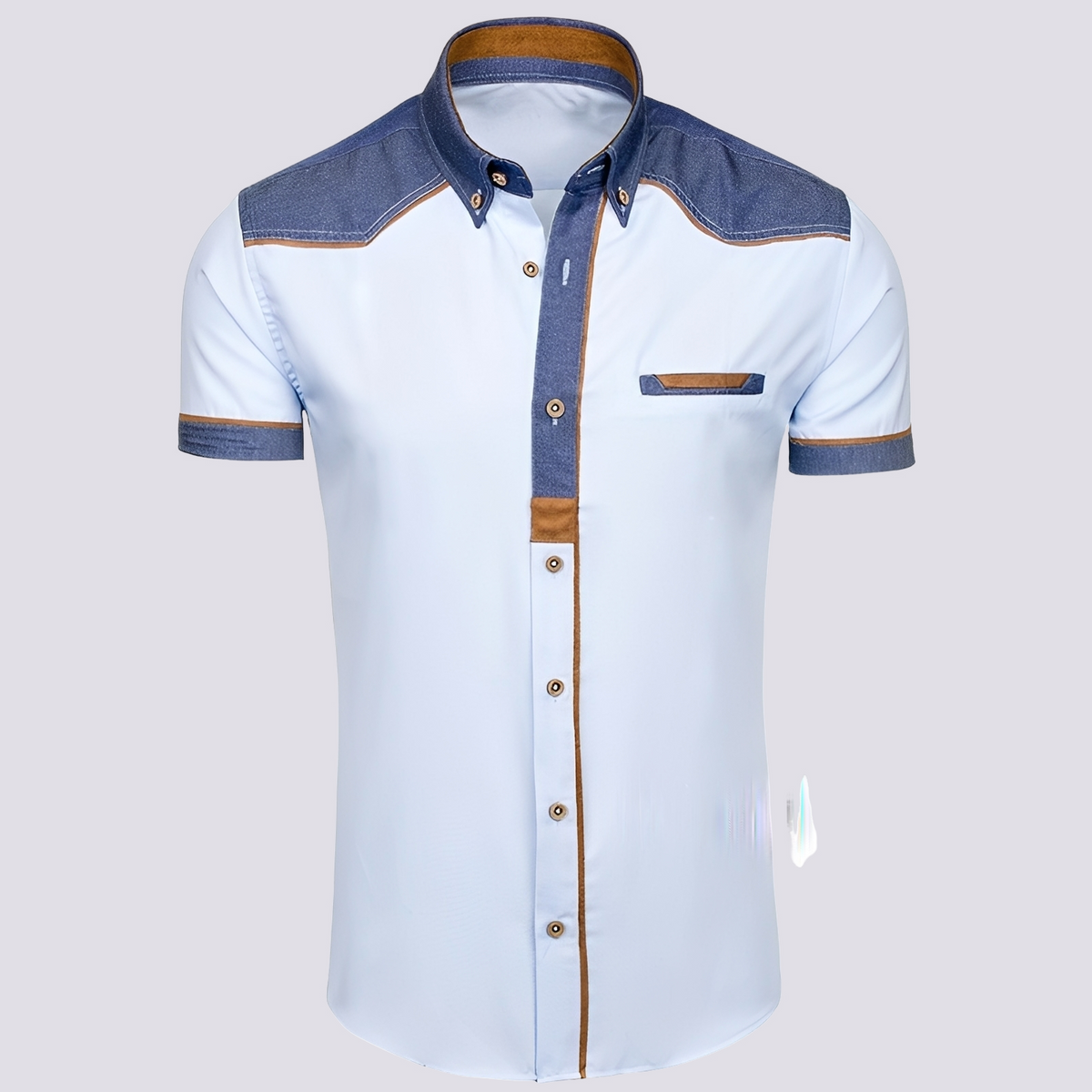 Frank - Polo en denim élégant pour femmes