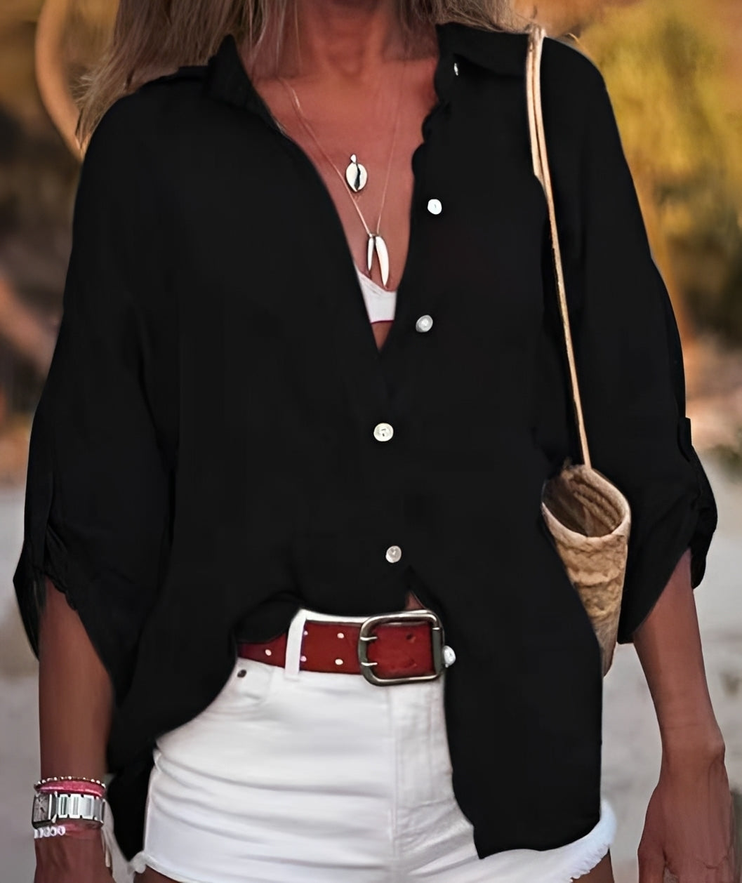 Joyce - Blouse ample et décontractée pour femmes