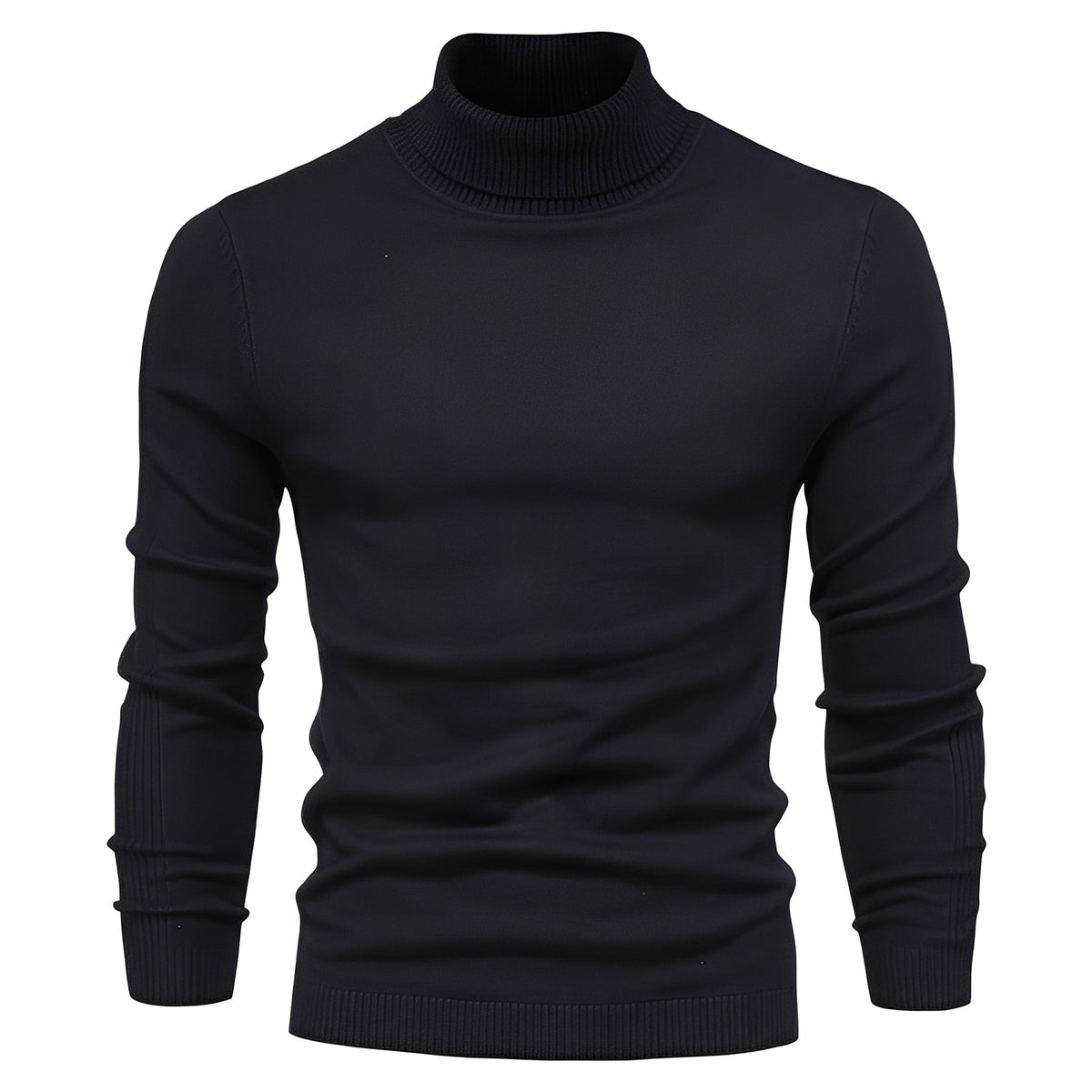 Carson - Pull avec col roulé chic