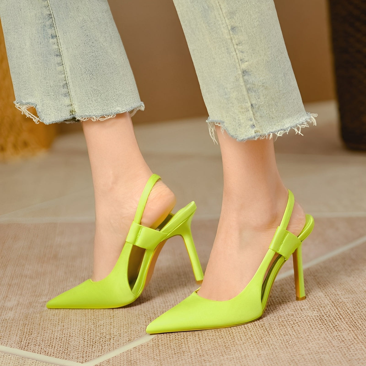 Jamie - Sandales slingback raffinées pour femmes
