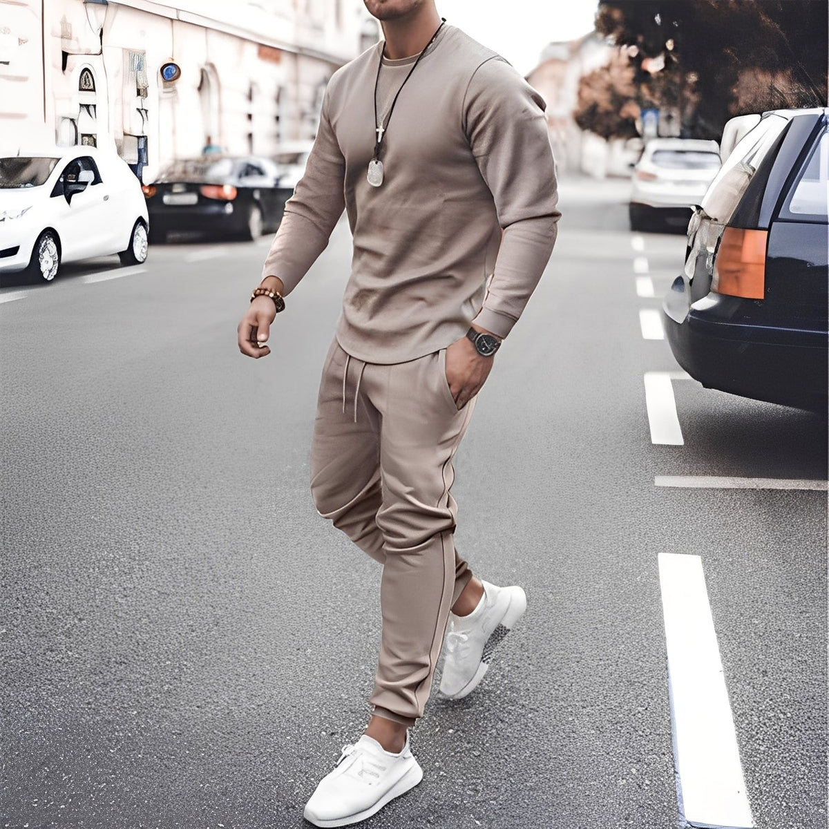 Dwayne - Ensemble de pantalon douillet et chaud