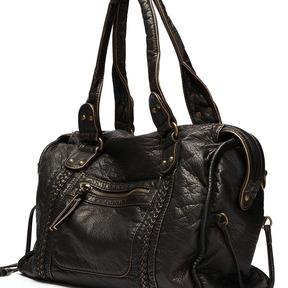 Hollie - Sac à main décontracté avec fermeture éclair pour femmes