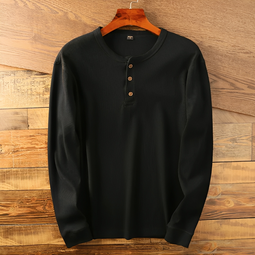 Benjie - Chemise à manches longues agréable pour homme